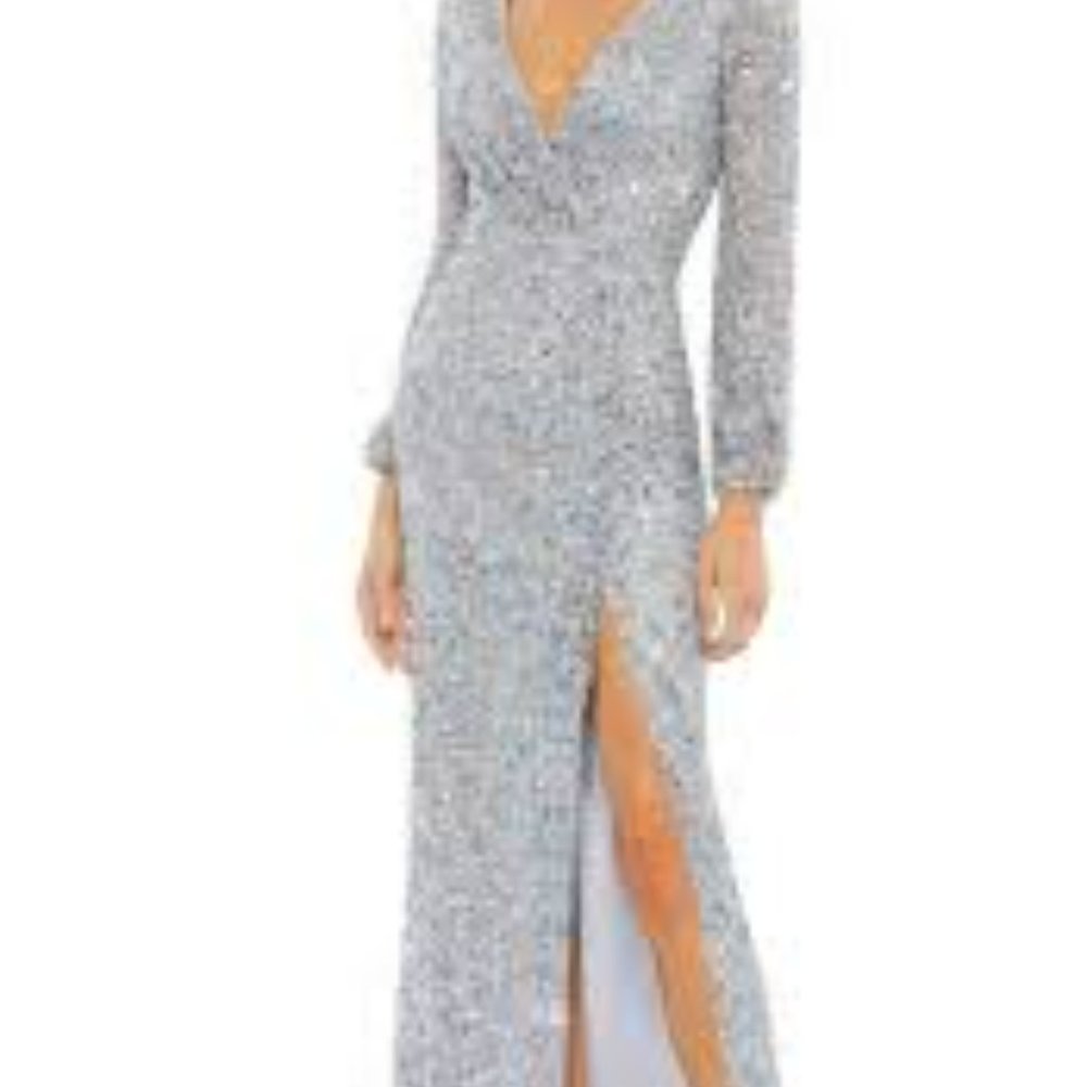 Stunning Mac Duggal Sequin Gown!